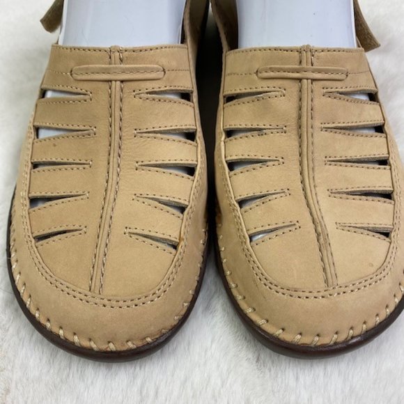 I Love Comfort Aylwin Leather Slingback Hook‎ and Loop Sandals, size 8.5 - Picture 3 of 13